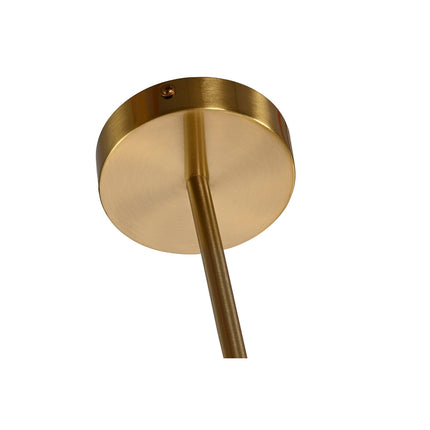 Deckenlampe DKD Home Decor 110 x 38 x 38 cm Kristall Gold Metall Weiß
