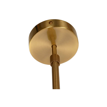 Deckenlampe DKD Home Decor 83 x 36 x 36 cm Kristall Gold Metall Weiß