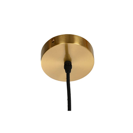 Deckenlampe DKD Home Decor Gold Metall Weiß PVC 38 x 38 x 32 cm 50 W