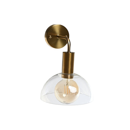 Wandleuchte DKD Home Decor 20 x 25 x 28 cm Kristall Gold Metall 220 V 50 W Moderne
