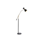 Stehlampe DKD Home Decor 109 x 30 x 168 cm Schwarz Gold Metall 220 V 50 W