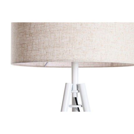 Stehlampe DKD Home Decor 52 x 52 x 168 cm Beige Metall Weiß 220 V 50 W