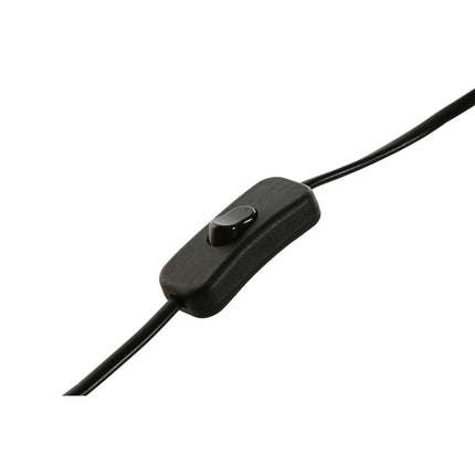 Tischlampe DKD Home Decor 24 x 24 x 46 cm Schwarz Metall 220 V 50 W