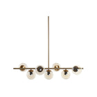 Deckenlampe DKD Home Decor 96 x 30 x 130 cm Kristall Gold Metall