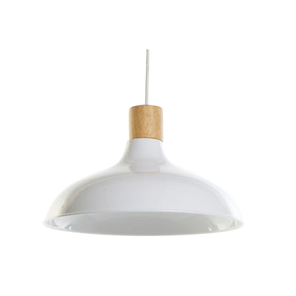 Deckenlampe DKD Home Decor 35,5 x 35,5 x 21 cm Metall Braun Weiß 50 W Kiefer
