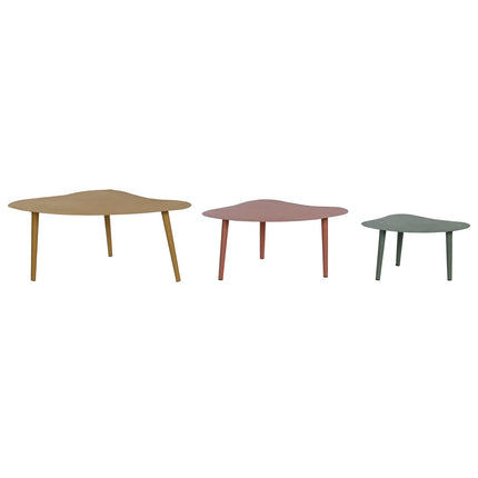 Set mit 3 Tischen DKD Home Decor Eisen 100 x 60 x 41 cm