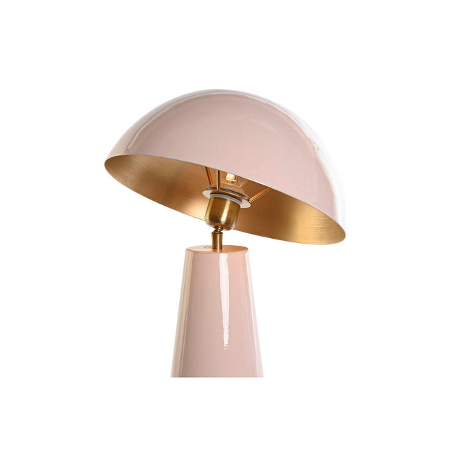 Tischlampe DKD Home Decor 31 x 31 x 70 cm Rosa Eisen 220 V 50 W