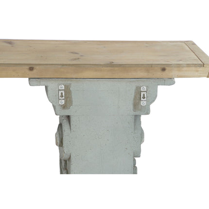 Beistelltisch DKD Home Decor 180 x 35 x 78 cm Tanne natürlich Grau
