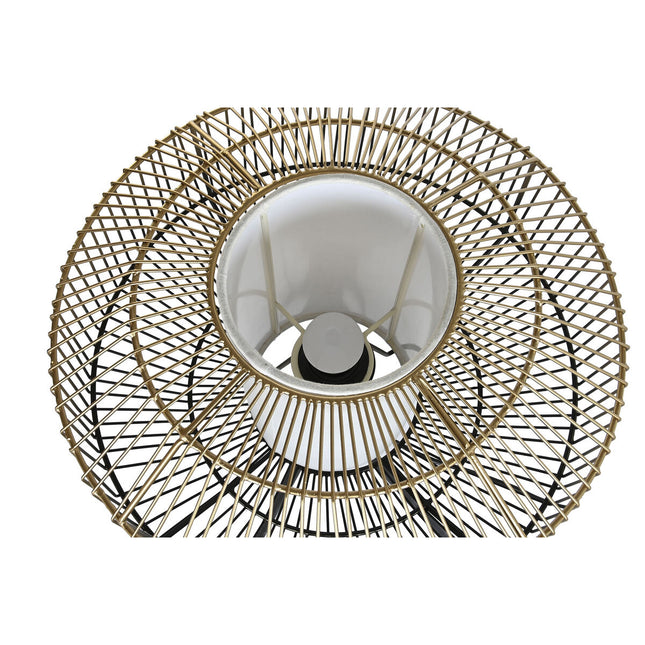 Stehlampe DKD Home Decor 39 x 39 x 103 cm Schwarz Gold Eisen 220 V 50 W