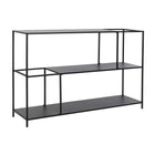 Regal DKD Home Decor Schwarz Metall 120 x 30 x 75 cm
