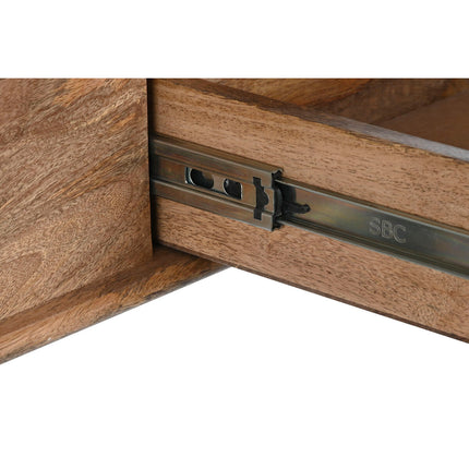 Konsole DKD Home Decor natürlich Schwarz Metall Mango-Holz
