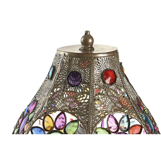 Tischlampe DKD Home Decor 31 x 31 x 52 cm Gold Metall Bunt 220 V 25 W 50 W