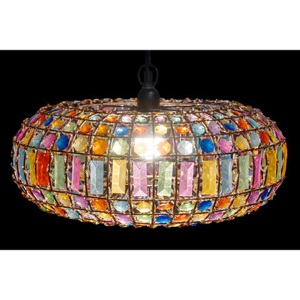 Deckenlampe DKD Home Decor 44 x 44 x 23,5 cm Metall Kupfer Bunt 40 W 50 W