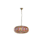 Deckenlampe DKD Home Decor 44 x 44 x 23,5 cm Metall Kupfer Bunt 40 W 50 W