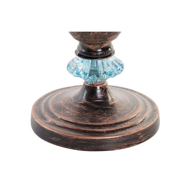 Tischlampe DKD Home Decor Metall Kupfer Bunt 40 W 25 x 25 x 51 cm