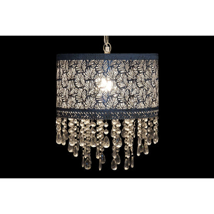 Deckenlampe DKD Home Decor Silberfarben Metall