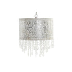 Deckenlampe DKD Home Decor Silberfarben Metall