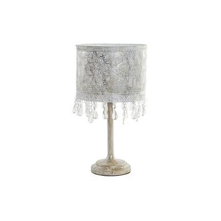 Tischlampe DKD Home Decor Silberfarben Metall