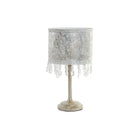 Tischlampe DKD Home Decor Silberfarben Metall
