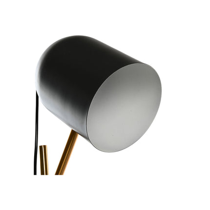 Tischlampe DKD Home Decor Schwarz Grau Gold Metall 220 V 60 W 45 x 45 x 70 cm