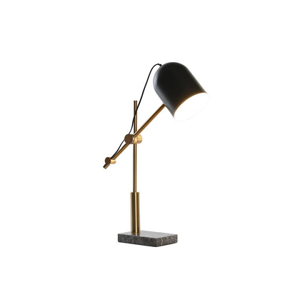 Tischlampe DKD Home Decor Schwarz Grau Gold Metall 220 V 60 W 45 x 45 x 70 cm