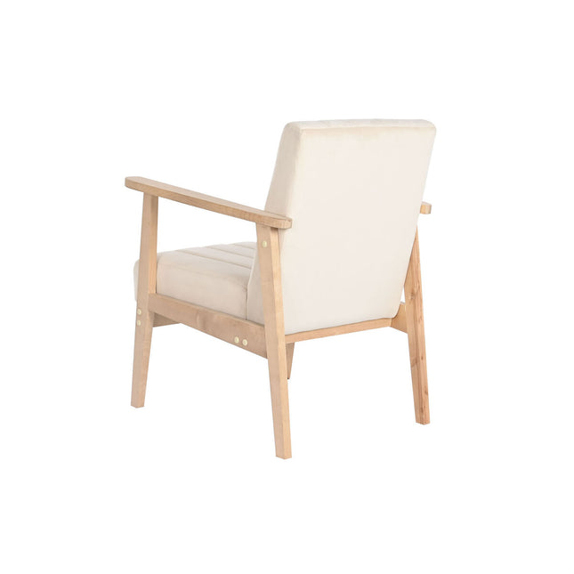 Sessel DKD Home Decor 63 x 68 x 81 cm natürlich Beige Kiefer