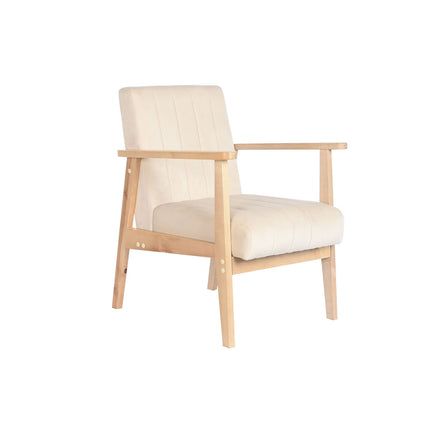 Sessel DKD Home Decor 63 x 68 x 81 cm natürlich Beige Kiefer