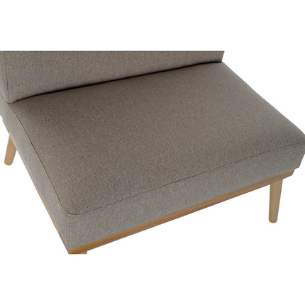 Sessel DKD Home Decor 80 x 66 x 72 cm Beige Kiefer
