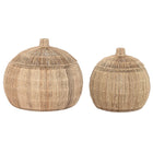 Korb-Set DKD Home Decor 55 x 55 x 45 cm Tropical Jute