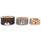Korb-Set DKD Home Decor tiere 40 x 40 x 25 cm