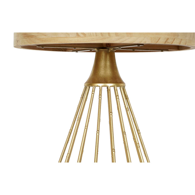 Beistelltisch DKD Home Decor 49,5 x 49,5 x 56 cm Tanne Metall