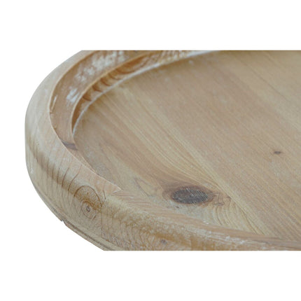 Beistelltisch DKD Home Decor 46 x 46 x 63 cm Tanne natürlich Weiß Magnesium