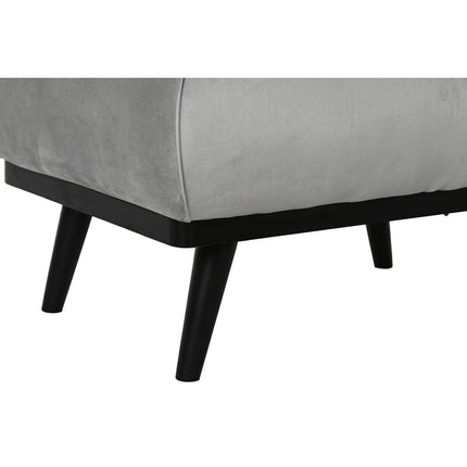 Hocker DKD Home Decor Schwarz Grau 70 x 50 x 42 cm