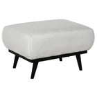 Hocker DKD Home Decor Weiß Schwarz 70 x 50 x 42 cm