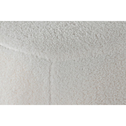 Hocker DKD Home Decor Weiß Schwarz 130 x 62 x 43 cm