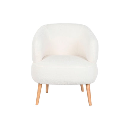 Sitz DKD Home Decor Weiß natürlich Holz 70 x 70 x 80 cm
