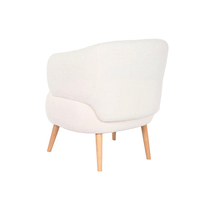 Sitz DKD Home Decor Weiß natürlich Holz 70 x 70 x 80 cm