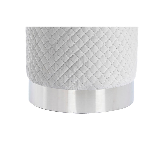 Fußstütze DKD Home Decor Grau Rosa Holz MDF 40 x 40 x 45 cm