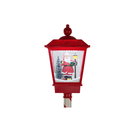 Straßenbeleuchtung DKD Home Decor Weiß Rot Metall 30 x 30 x 180 cm