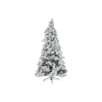 Weihnachtsbaum DKD Home Decor Weiß grün Polyäthylen Verschneit 140 x 140 x 210 cm