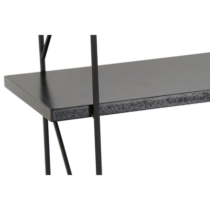 Regal DKD Home Decor Holz Metall Schwarz 60 x 16 x 123 cm