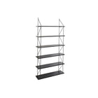 Regal DKD Home Decor Holz Metall Schwarz 60 x 16 x 123 cm