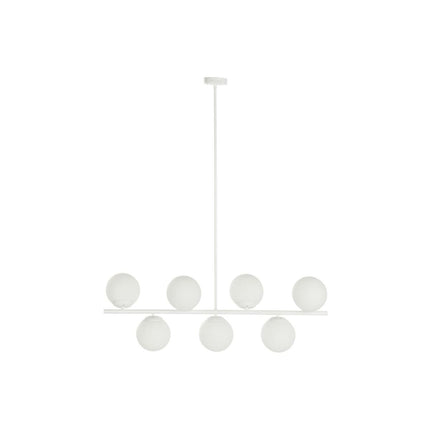 Deckenlampe DKD Home Decor 98 x 45 x 30 cm Kristall Metall Weiß 50 W