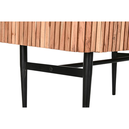 Anrichte DKD Home Decor Braun Schwarz natürlich Marmor Akazienholz 85 x 45 x 130 cm