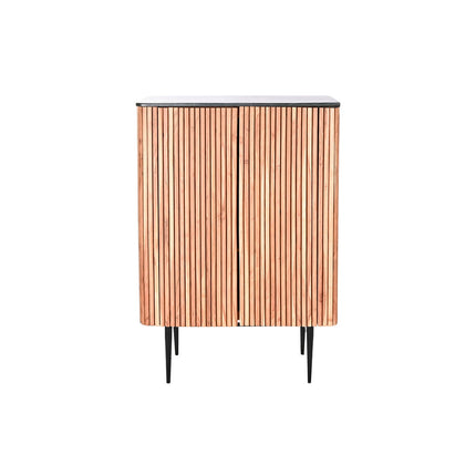 Anrichte DKD Home Decor Braun Schwarz natürlich Marmor Akazienholz 85 x 45 x 130 cm