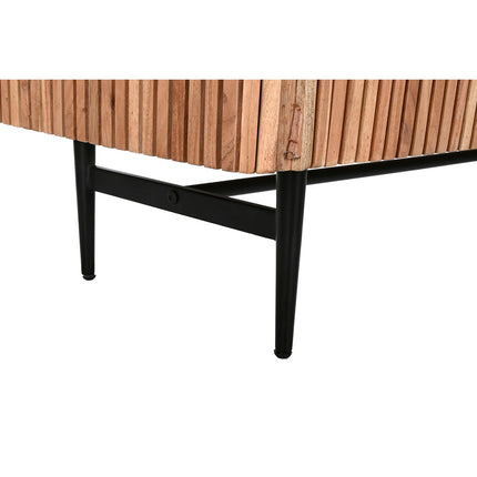 TV-Möbel DKD Home Decor Braun Schwarz natürlich Marmor Akazienholz 145 x 45 x 60 cm