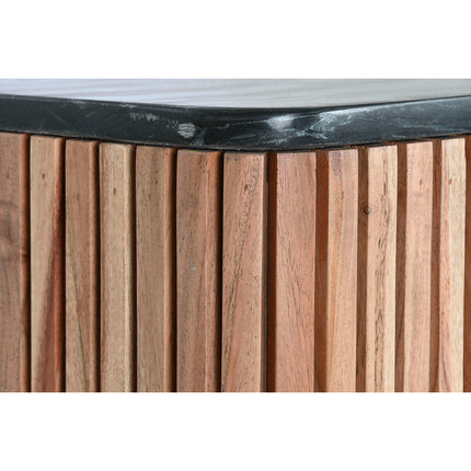 Tischdekoration DKD Home Decor Marmor Akazienholz 115 x 65 x 45 cm