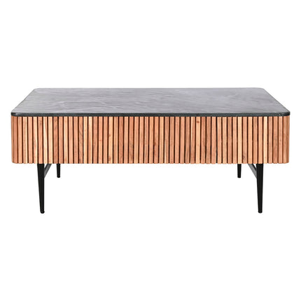Tischdekoration DKD Home Decor Marmor Akazienholz 115 x 65 x 45 cm
