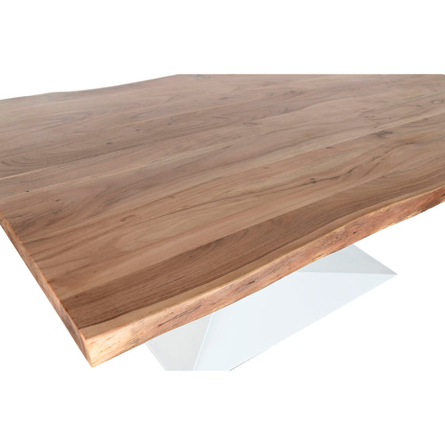 Esstisch DKD Home Decor Metall Akazienholz 200 x 100 x 76 cm