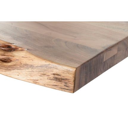 Esstisch DKD Home Decor Metall Akazienholz 200 x 100 x 76 cm